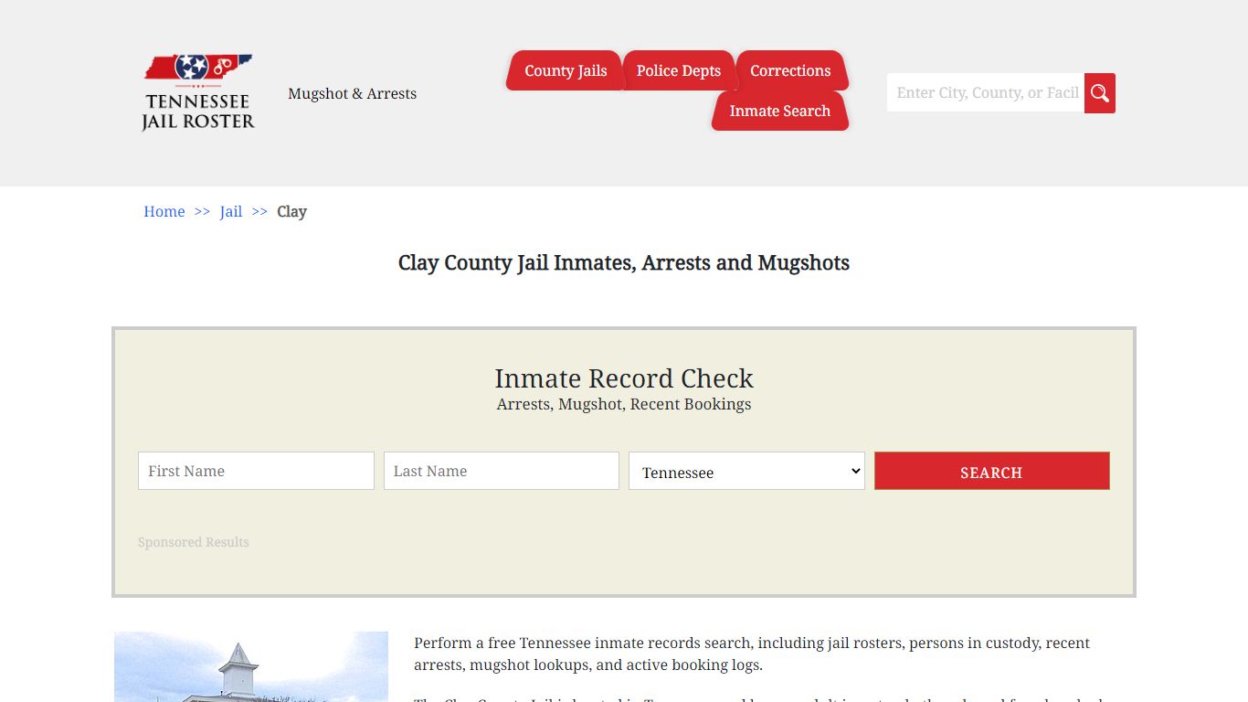 Clay County Jail Inmates, Arrests and Mugshots - Jail Roster Search